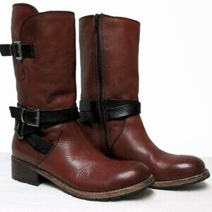 Clarks Brown Ankle Boots
